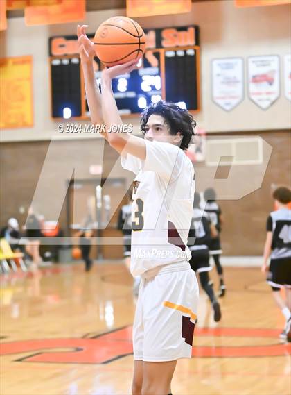 Thumbnail 3 in Willow Canyon vs. Mountain Pointe (MLK Dream Classic) photogallery.
