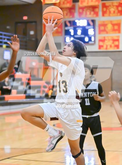 Thumbnail 1 in Willow Canyon vs. Mountain Pointe (MLK Dream Classic) photogallery.