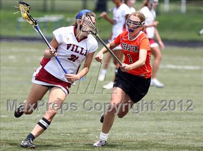 Thumbnail 2 in Villa Duchesne vs. Webster Groves (MSLA Quarterfinals) photogallery.