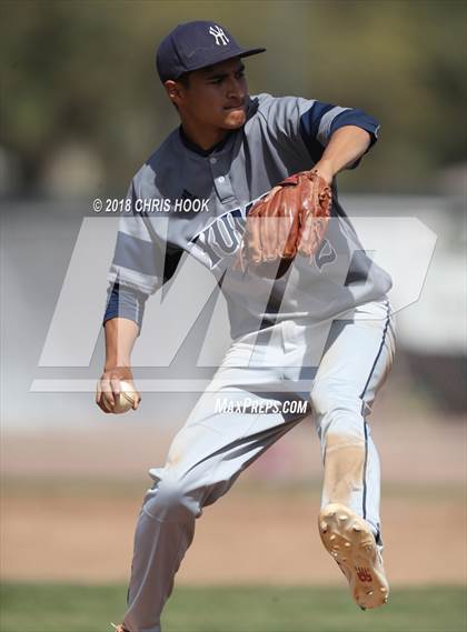 Thumbnail 1 in Yuma vs. Salpointe Catholic (Lancer Baseball Classic) photogallery.