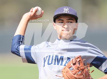 Thumbnail 2 in Yuma vs. Salpointe Catholic (Lancer Baseball Classic) photogallery.