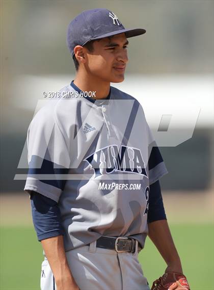 Thumbnail 3 in Yuma vs. Salpointe Catholic (Lancer Baseball Classic) photogallery.