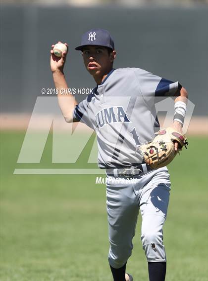 Thumbnail 3 in Yuma vs. Salpointe Catholic (Lancer Baseball Classic) photogallery.
