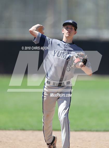 Thumbnail 1 in Yuma vs. Salpointe Catholic (Lancer Baseball Classic) photogallery.