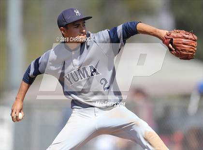 Thumbnail 3 in Yuma vs. Salpointe Catholic (Lancer Baseball Classic) photogallery.