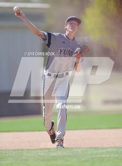 Thumbnail 2 in Yuma vs. Salpointe Catholic (Lancer Baseball Classic) photogallery.
