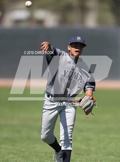 Thumbnail 3 in Yuma vs. Salpointe Catholic (Lancer Baseball Classic) photogallery.
