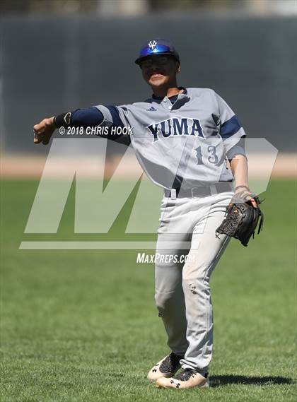 Thumbnail 3 in Yuma vs. Salpointe Catholic (Lancer Baseball Classic) photogallery.