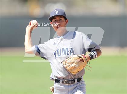 Thumbnail 3 in Yuma vs. Salpointe Catholic (Lancer Baseball Classic) photogallery.