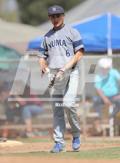 Thumbnail 3 in Yuma vs. Salpointe Catholic (Lancer Baseball Classic) photogallery.