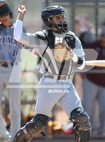 Thumbnail 3 in Yuma vs. Salpointe Catholic (Lancer Baseball Classic) photogallery.