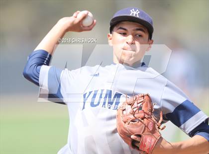 Thumbnail 3 in Yuma vs. Salpointe Catholic (Lancer Baseball Classic) photogallery.