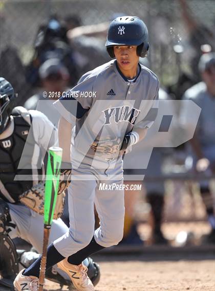 Thumbnail 2 in Yuma vs. Salpointe Catholic (Lancer Baseball Classic) photogallery.