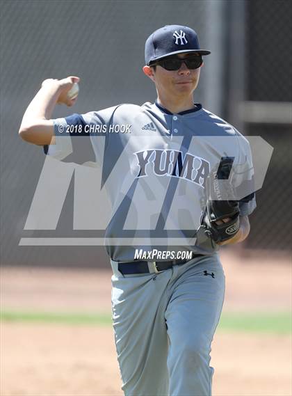Thumbnail 3 in Yuma vs. Salpointe Catholic (Lancer Baseball Classic) photogallery.