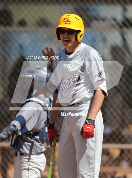 Thumbnail 2 in Yuma vs. Salpointe Catholic (Lancer Baseball Classic) photogallery.