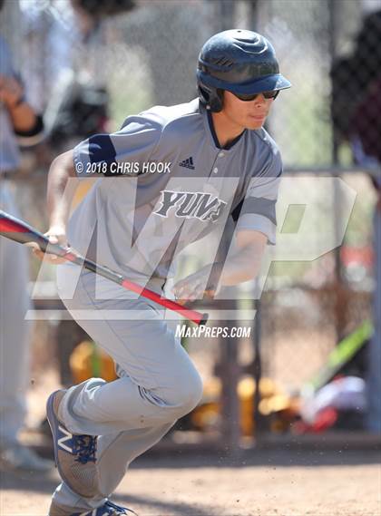 Thumbnail 3 in Yuma vs. Salpointe Catholic (Lancer Baseball Classic) photogallery.