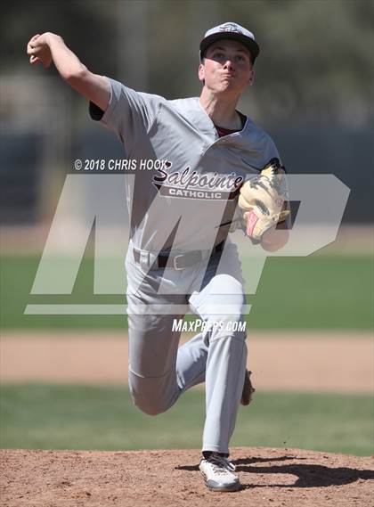 Thumbnail 2 in Yuma vs. Salpointe Catholic (Lancer Baseball Classic) photogallery.
