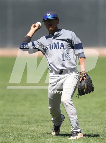 Thumbnail 2 in Yuma vs. Salpointe Catholic (Lancer Baseball Classic) photogallery.