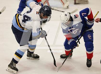 Thumbnail 3 in Valor Christian vs. Cherry Creek (CHSAA 5A Frozen Four) photogallery.