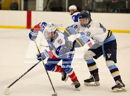 Thumbnail 3 in Valor Christian vs. Cherry Creek (CHSAA 5A Frozen Four) photogallery.