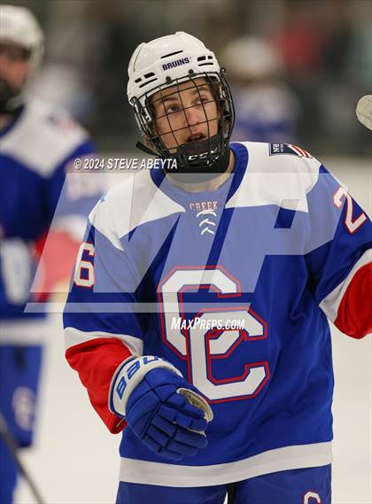 Thumbnail 2 in Valor Christian vs. Cherry Creek (CHSAA 5A Frozen Four) photogallery.