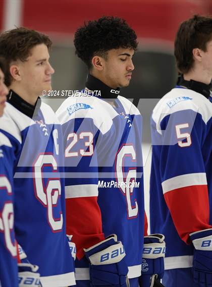 Thumbnail 3 in Valor Christian vs. Cherry Creek (CHSAA 5A Frozen Four) photogallery.