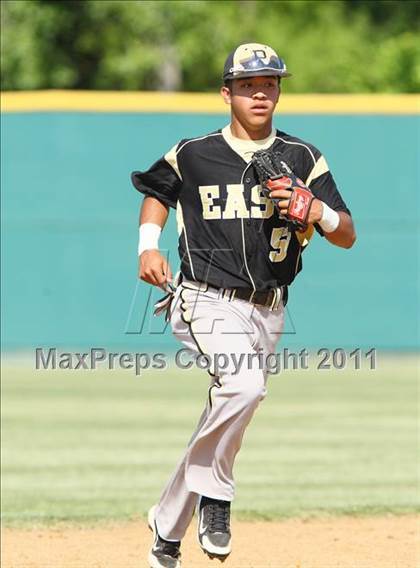 Thumbnail 2 in Carroll @ Plano East (5A Region 1 Bi-District Playoffs) photogallery.