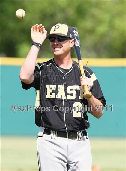 Thumbnail 2 in Carroll @ Plano East (5A Region 1 Bi-District Playoffs) photogallery.
