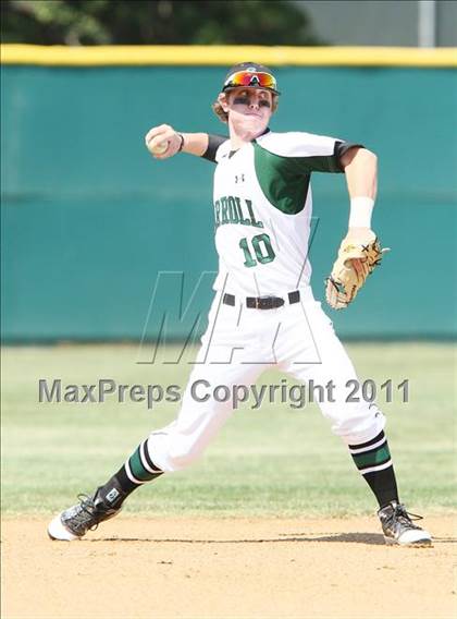 Thumbnail 2 in Carroll @ Plano East (5A Region 1 Bi-District Playoffs) photogallery.