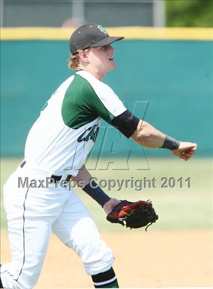 Thumbnail 3 in Carroll @ Plano East (5A Region 1 Bi-District Playoffs) photogallery.