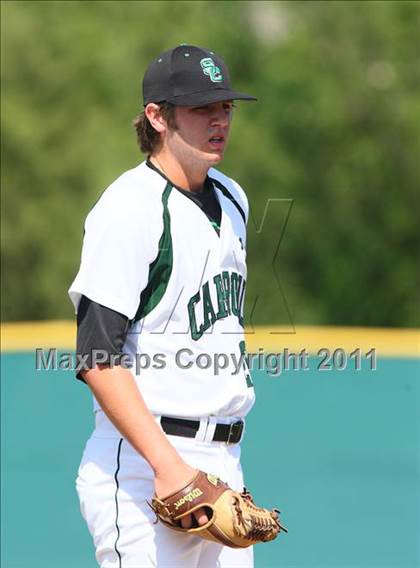 Thumbnail 2 in Carroll @ Plano East (5A Region 1 Bi-District Playoffs) photogallery.