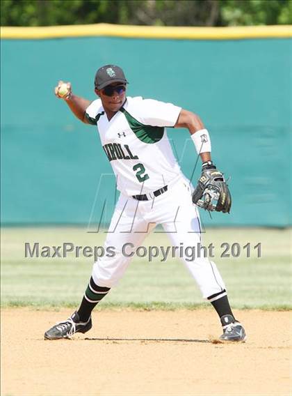 Thumbnail 3 in Carroll @ Plano East (5A Region 1 Bi-District Playoffs) photogallery.