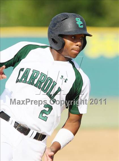 Thumbnail 3 in Carroll @ Plano East (5A Region 1 Bi-District Playoffs) photogallery.