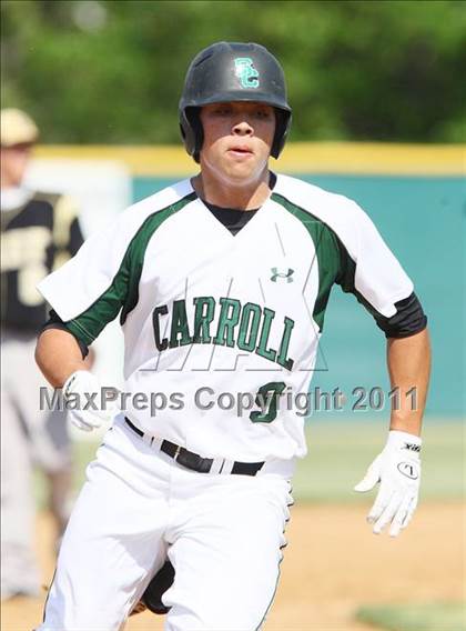 Thumbnail 1 in Carroll @ Plano East (5A Region 1 Bi-District Playoffs) photogallery.