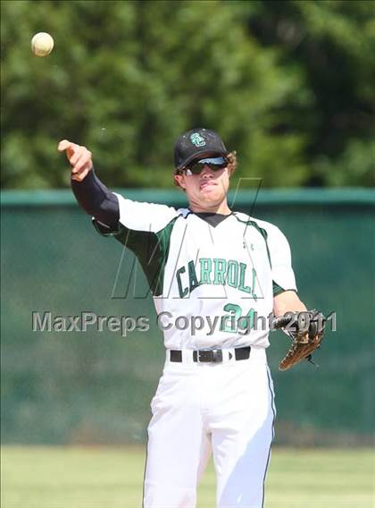Thumbnail 3 in Carroll @ Plano East (5A Region 1 Bi-District Playoffs) photogallery.