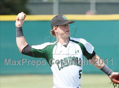 Thumbnail 2 in Carroll @ Plano East (5A Region 1 Bi-District Playoffs) photogallery.