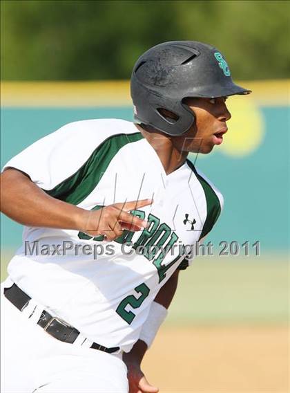 Thumbnail 1 in Carroll @ Plano East (5A Region 1 Bi-District Playoffs) photogallery.