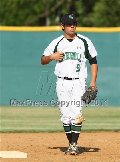 Thumbnail 3 in Carroll @ Plano East (5A Region 1 Bi-District Playoffs) photogallery.
