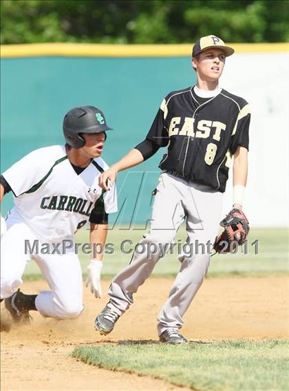Thumbnail 2 in Carroll @ Plano East (5A Region 1 Bi-District Playoffs) photogallery.