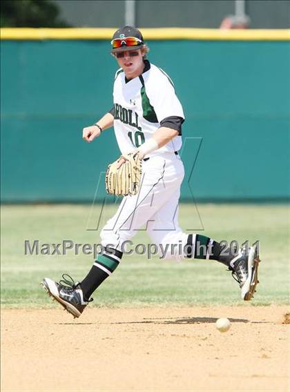 Thumbnail 3 in Carroll @ Plano East (5A Region 1 Bi-District Playoffs) photogallery.