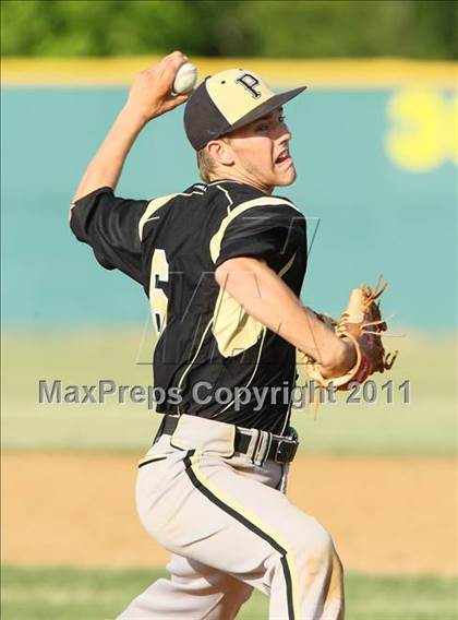 Thumbnail 2 in Carroll @ Plano East (5A Region 1 Bi-District Playoffs) photogallery.