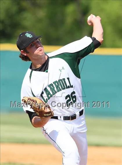 Thumbnail 3 in Carroll @ Plano East (5A Region 1 Bi-District Playoffs) photogallery.
