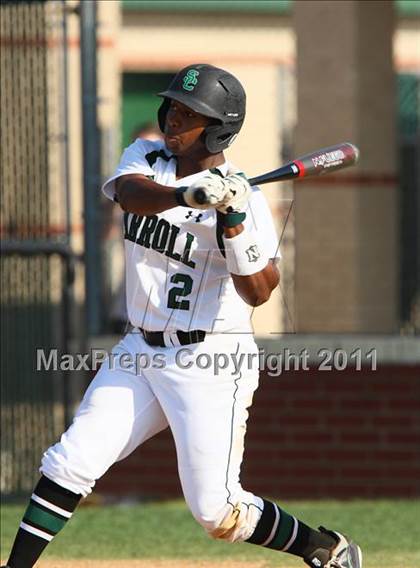 Thumbnail 1 in Carroll @ Plano East (5A Region 1 Bi-District Playoffs) photogallery.