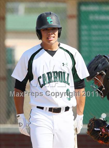 Thumbnail 2 in Carroll @ Plano East (5A Region 1 Bi-District Playoffs) photogallery.