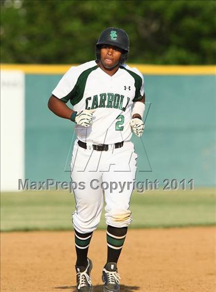 Thumbnail 2 in Carroll @ Plano East (5A Region 1 Bi-District Playoffs) photogallery.