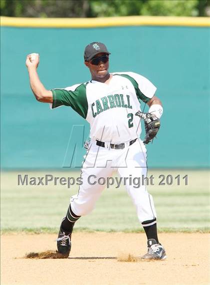 Thumbnail 3 in Carroll @ Plano East (5A Region 1 Bi-District Playoffs) photogallery.