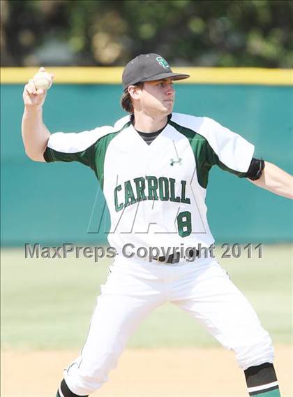Thumbnail 2 in Carroll @ Plano East (5A Region 1 Bi-District Playoffs) photogallery.