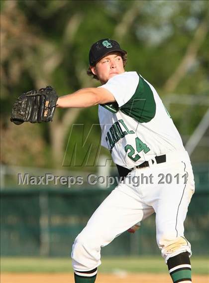 Thumbnail 3 in Carroll @ Plano East (5A Region 1 Bi-District Playoffs) photogallery.