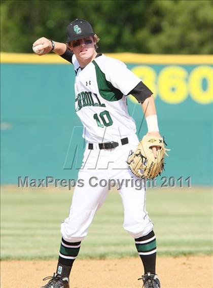 Thumbnail 3 in Carroll @ Plano East (5A Region 1 Bi-District Playoffs) photogallery.