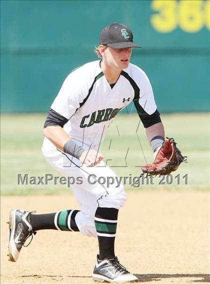 Thumbnail 2 in Carroll @ Plano East (5A Region 1 Bi-District Playoffs) photogallery.